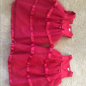 ❤️3/$15 Gymboree Dressed Up Red Dresses❤️